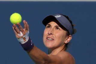 Belinda Bencic n'a perdu aucun jeu dans son 2e tour à Abou Dhabi KEYSTONE/EPA/ALI HAIDER